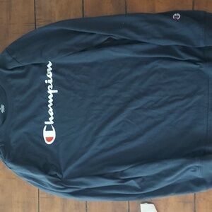 Champion long sleeve tshirt, size youth xlg
